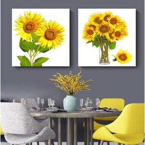 황금 해바라기 액자 새미 금전운 가로 황금나무 명화 장 반고 태교 로비 그림