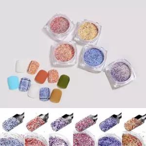 [에스에스_62]겨울 니트글리터 네일 트위드글리터 세트 6종