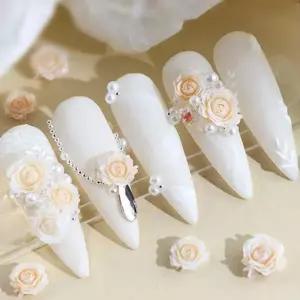 [에스에스_62]장미꽃파츠 은은한 장미꽃 구슬스톤세트 9종