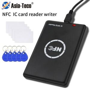 NFC RFID 13.56Mhz 복사기 복제기 스마트 카드 리더기 라이터 유도 UID EM4305 태그 키 통합