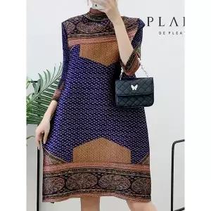 (77까지)칼랑패턴플리츠원피스_PK2FOP003C