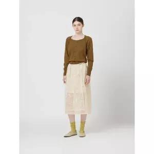 [CC콜렉트](광주신세계)[씨씨콜렉트] 레이스 랩 레이어드 스커트_C253MSD008