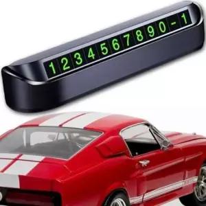 [CAR] 차량용 주차전화번호판 자동차 번호스티커 차 연락처