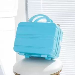 [JED] 결합형 보스턴백 여행용 캐리어 미니 가방 블루 핸드백 기내용 30x17cm