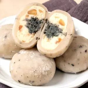 [임박특가] 공주밤+흑임자 품은 달콤고소 흑임자 밤찰떡 아이스 (한박스)