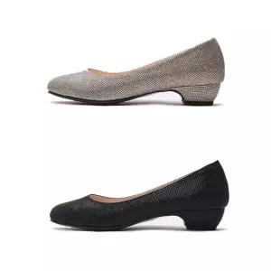 샤이닝 단화 플랫슈즈 3cm 2컬러 구두 255-270) 연말모임 결혼식구두 웨딩구두 여성펌프스