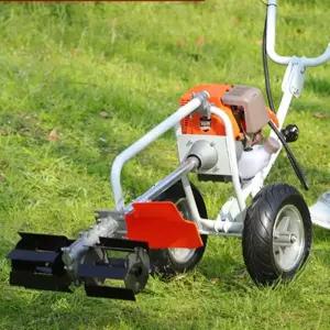 주행식 제초기 2륜 바퀴 동력제초기 엔진 가솔린 동력 깎기