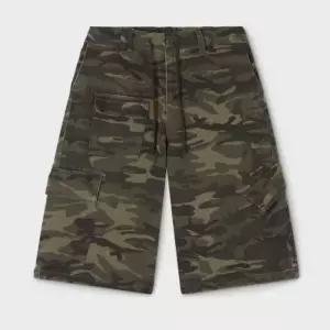 매장정품 WHO.A.U 후아유 여성 Camouflage Bermuda Pants(F) WHTHG1371F 1311062