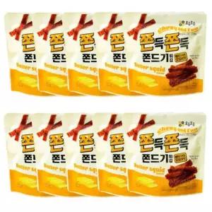 쫀드기 오징어맛 쫀득쫀득 버터구이 튀김 10개