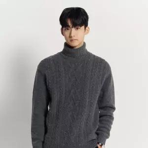 빈폴 BEANPOLE [FW25]아란 터틀넥 니트 - 애쉬 :BC5Y51C574