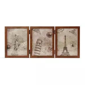 3단 양면 액자 스토리액자 접이식 분할 5x7 사진액자 5x7액자