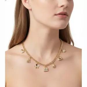 마크 제이콥스 Mini Icon Charm Necklace (2R4JNC001J37 970) (미니 아이콘 참 목걸이)