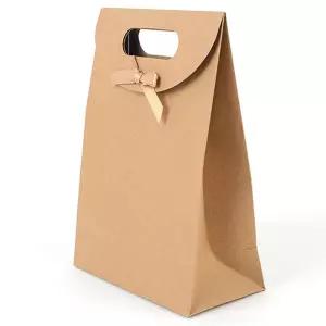 크라프트 리본 선물 백 상자 기념 답례품 포장박스 리본선물백