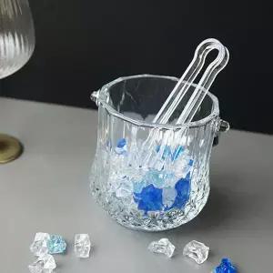 [하프클럽/브이와이]유리 아이스버킷 양주아이스버킷 얼음통 켓 1P