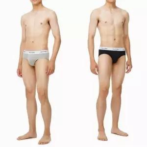 [백화점 홈쇼핑 정품] 캘빈클라인 언더웨어 남성 아이콘 코튼 힙브리프 2매세트 NB4387-UJH