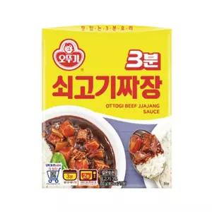 오뚜기 3분 쇠고기짜장 200g X 12개 [BBD82586]