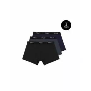 휠라 언더웨어 [휠라] 리니어 로고밴드 남성 드로즈 3팩 (FI4DRF1103M_BLK) 878140