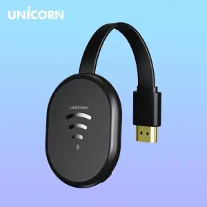 유니콘 미라캐스트 무선미러링 넷플릭스 유튜브캐스팅지원 MHL무선동글 WIFIDISPLAY T1