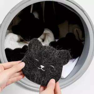[더망고플래닛][더망고플래닛] 곰돌이모양 세탁기 먼지제거 거름망 세탁필터 필터볼 (13259437)
