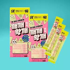 노브랜드 깨깨확깨스틱 100g x 2개 / 숙취해소젤리