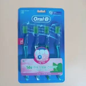 오랄비 고탄력 초미세모 그린티 4개입