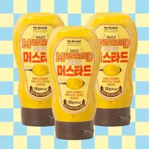노브랜드 데일리 머스타드소스 335g x 3개