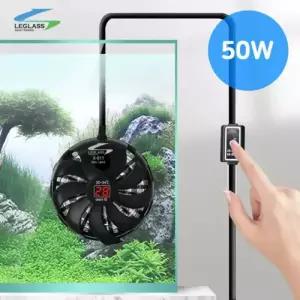 리글라스 디지털 어항히터 50W 수족관히터 원형 X-811 어항열선 수족관열선 열대어키우기 거북이키우기