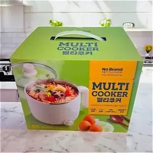 노브랜드 멀티쿠커 1.2L 전기냄비 / 라면 달걀찜 찌개