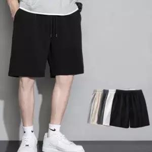 [JED] 아이스 쿨링 쿨팬츠 밴딩 남녀공용 5부 운동복 반바지 여름 바지