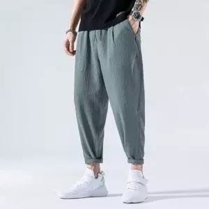 [JED] 면바지 3컬러 팬츠 바지 여름 린넨 9부 데일리룩 슬랙스 일자핏 남성