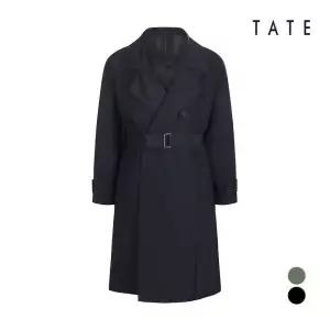 테이트 남성 세미오버핏트렌치코트_KACS1-MCL020