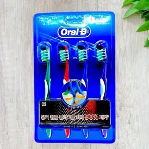 오랄비 크로스액션 프로헬스7 토탈케어 40모 칫솔 4개입 x 1개