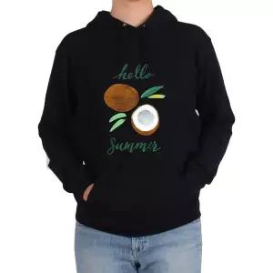 후드티 Hello Summer 와우 여름이다 야자수 밑에서그림 다양한 색상