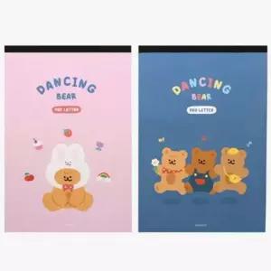 핑크풋 패드 편지지 생일 카드 손편지 우편 랜덤 Q