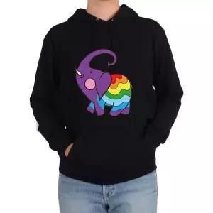 후드티 코끼리 엘리펀트 elephant 무지개색 코끼리그림 다양한 색상