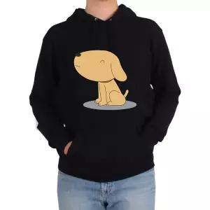 후드티 DOG 강아지 누렁이 강아지는 꼬리를 흔든다그림 다양한 색상