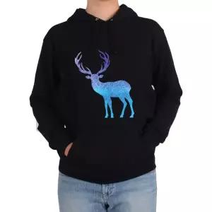 후드티 사슴 천사같은 꽃사슴 산타클로스와 헤어졌나그림 다양한