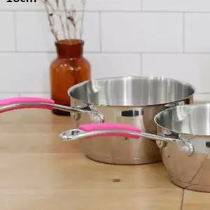 [하프클럽/브이와이]스텐 스텐밀크팬 밀크팬 소스팬 라 14cm DB-567