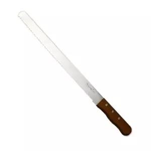 [하프클럽/브이와이]핸들 스텐 빵칼 대 식빵 바게트 제빵칼 36cm 1P