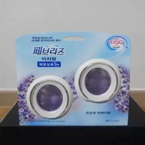 페브리즈 비치형 화장실용 방향제 라벤더향 6ML 2입