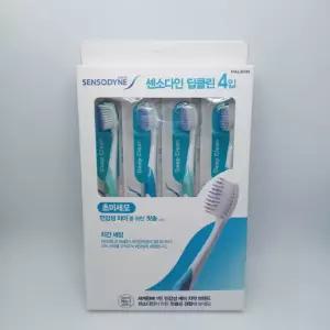 센소다인 딥클린 초미세모 칫솔 4입 x 1개