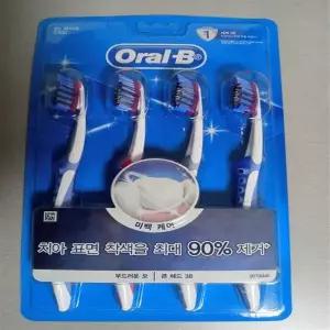오랄비 프로헬스 3D 화이트 칫솔 4개입
