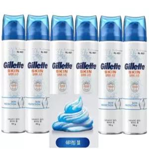질레트 스킨텍 젤 195g x 6개
