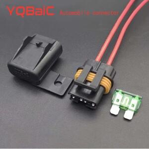 2A5A7.5A10A15A20A25A30A 퓨즈 자동차 방수 홀더 차량 RV 트럭 트레일러 수정 소켓 12V