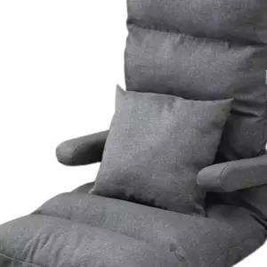 좌식 쇼파 다리없는 자취방 조절 의자 저상형 접이식