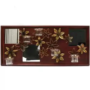 [에이치플러스몰]홈앤무드 벽걸이 거울 인테리어 촛대 캔들 홀더 티라이트 보티브