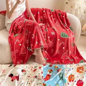 크리스마스담요 극세사 어깨담요 무릎담요 큰담요_24770146