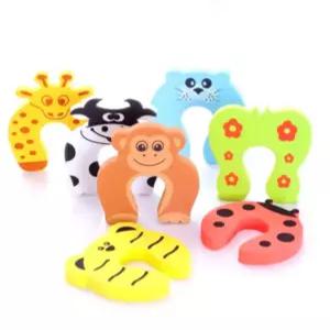 말굽모양 u자형 도어 쿠션 2개입 방문 손끼임방지 방문 현관문 보호 걸이 끼우개 쿠션 스펀지