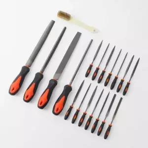 연마공구 야스리 쇠줄세트 19종 보관파우치 목공줄 쇠줄