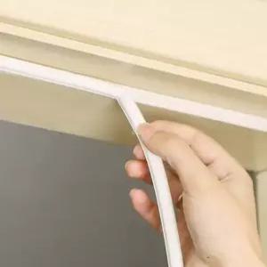 고무 문풍지 틈새 방문 현관문 틈막이 잘라쓰는 방풍 방음 방수 라인 쿠션 범퍼 가드 스티커